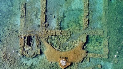 Bursa’da sular çekildi, 2 bin yıllık bazilika yeniden görüldü…