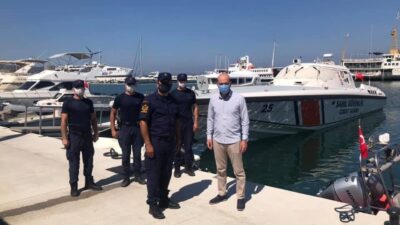 Gemlik Körfezi’nde 2 yeni sahil güvenlik botu hizmete girdi