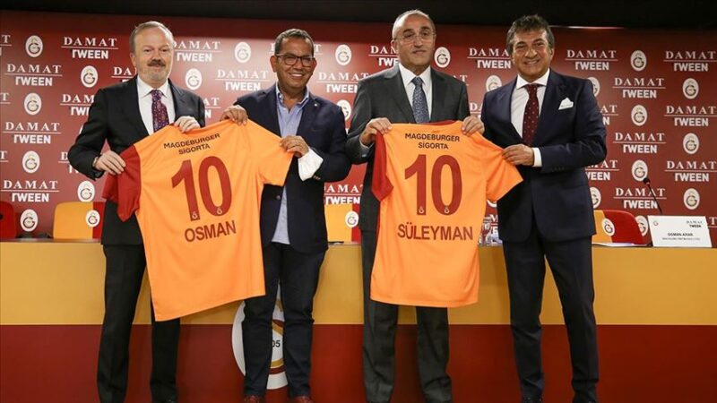 Galatasaray Kulübü, erkek giyim markası Damat Tween ile sponsorluk anlaşması
