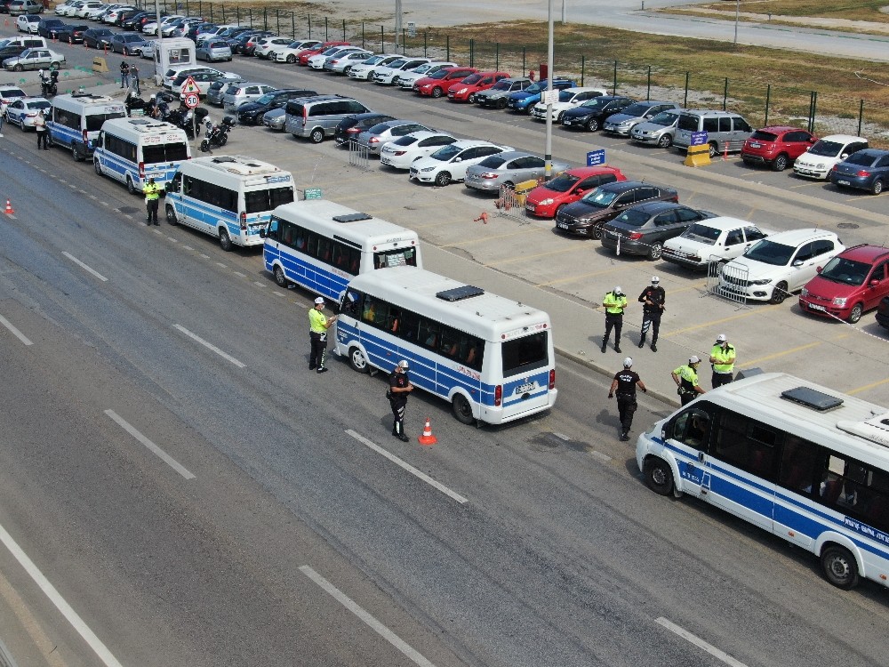 Bursa’da havadan ceza yağdı