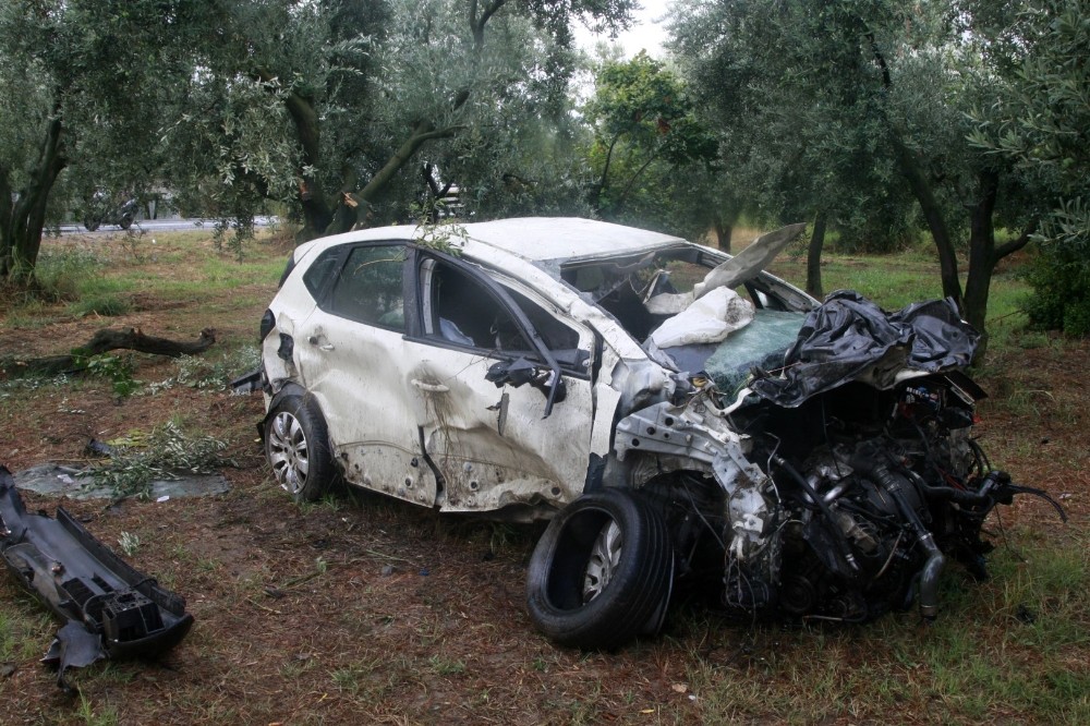Bursa’da hurdaya dönen otomobilde hayatını kaybetti