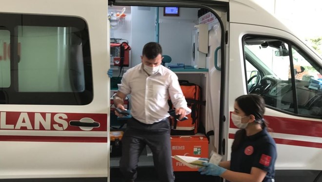 Dezenfektan yerine kireç sökücü dökünce…