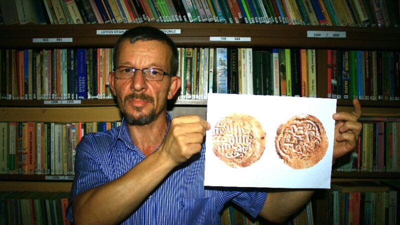 Osmanlı Devletinin ilk başşehri Yenişehir’de 1300 yılında basılan ve üzerinde