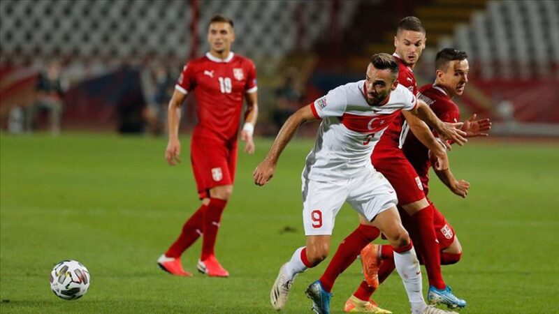 Milliler, Sırbistan ile berabere kaldı A Milli Futbol Takımı, UEFA Uluslar B Ligi 3. Grup'taki