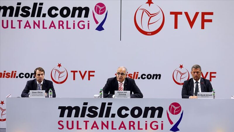 Türkiye Voleybol Federasyonu (TVF) ile Misli.com arasında Sultanlar Ligi'nin isim