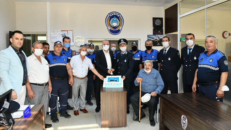 Zabıta Teşkilatı’nın 194. yılı kutlandı Mustafakemalpaşa Belediye Başkan Yardımcısı Ercan Leblebici, belediyede görevli zabıta personelinin
