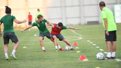 Mustafa Er, Bursaspor ile ilk antrenmanına çıktı