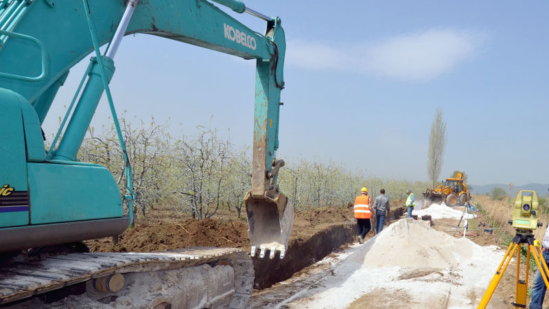 Bursa Büyükşehir Belediyesi, Mustafakemalpaşa İlçesi’nde 326 kilometrelik içme suyu hattını