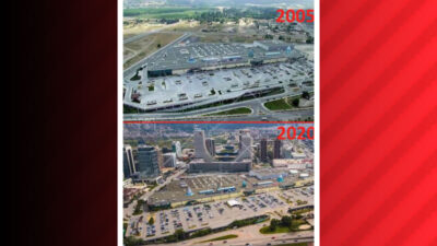 Yeryüzü ile gökyüzünün takas edildiği plan değişikliği