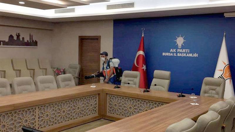 Osmangazi Belediyesi,  ülke genelinde artan korona virüs vakalarına karşı ilçedeki