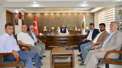 Orhaneli’nde siyasete örnek gösterilecek fotoğraf karesi