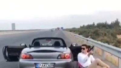 Yaptığı çok tepki çekmişti! O maganda yakalandı