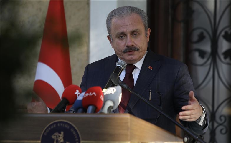 Şentop’tan Macron’a tepki