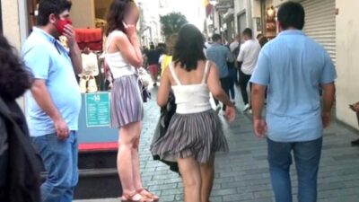 Film gibi taciz operasyonu!Polisler tam o anda harekete geçti