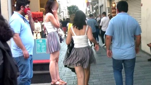 Film gibi taciz operasyonu!Polisler tam o anda harekete geçti