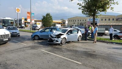 Bursa’da zincirleme kaza!