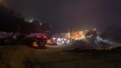 Manisa’daki orman yangını kontrol altında