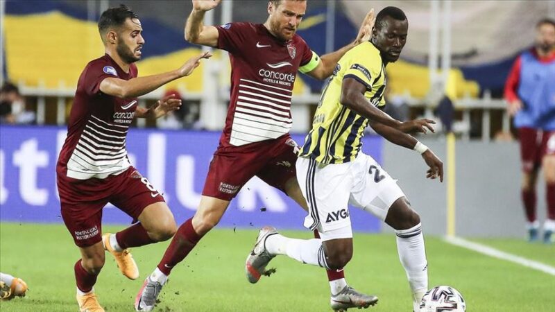 Süper Lig'in 2. haftasında Atakaş Hatayspor'u konuk eden Fenerbahçe, maçı