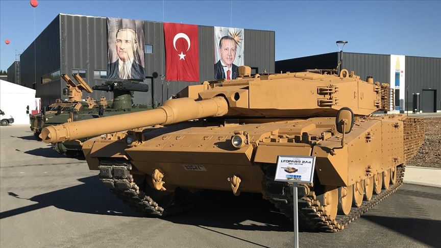 Leopard 2A4 tankları yeni zırhlarıyla seviye atlıyor