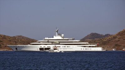 Abramoviç’in ultra lüks yatı Bodrum’da