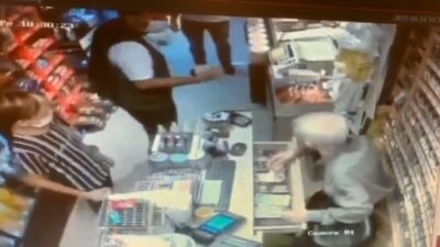 Tırnakçı kameraya yakalandı