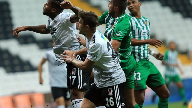Beşiktaş, UEFA Avrupa Ligi 3. eleme turunda 1-1 sona eren