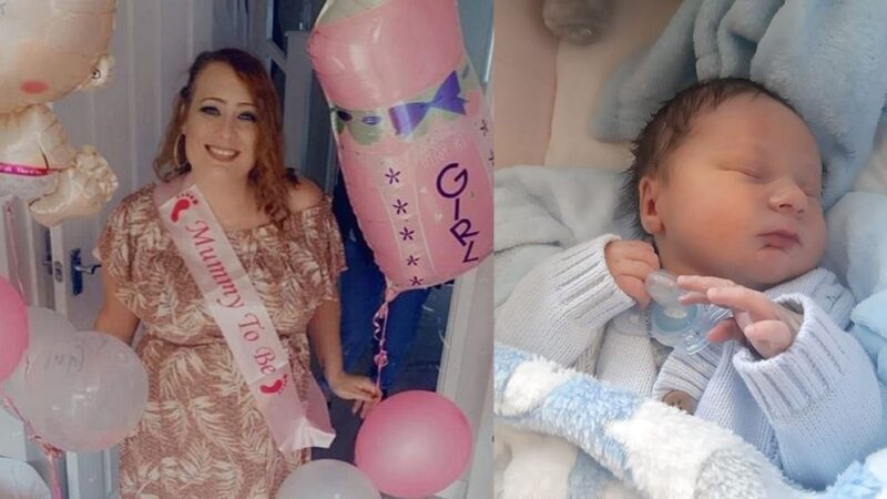 İngiltere’de Hayley Sexton (33) adlı anne, doktorların doğum öncesi yapılan