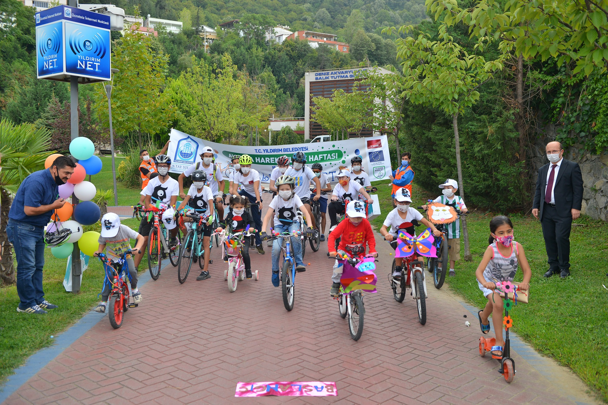 Yıldırımlı minikler ‘Harekete’ geçti