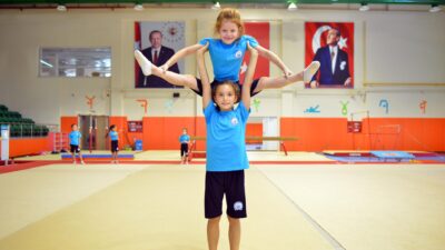 Yıldırım’ın çocukları sporla büyüyor