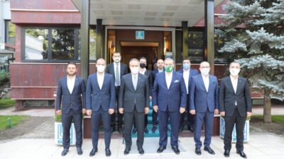 Bursaspor’dan Aktaş’a ziyaret… Güzel şeyler olacak…