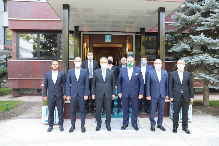 Bursaspor’dan Aktaş’a ziyaret… Güzel şeyler olacak…