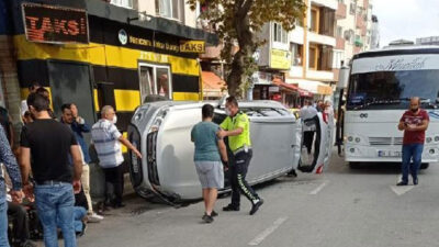 Kapıyı kapatmak isterken gaza basınca olanlar oldu