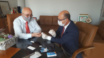 Bursalı doktorun testleri, çalışan sayısı çok fabrikaları rahatlattı!