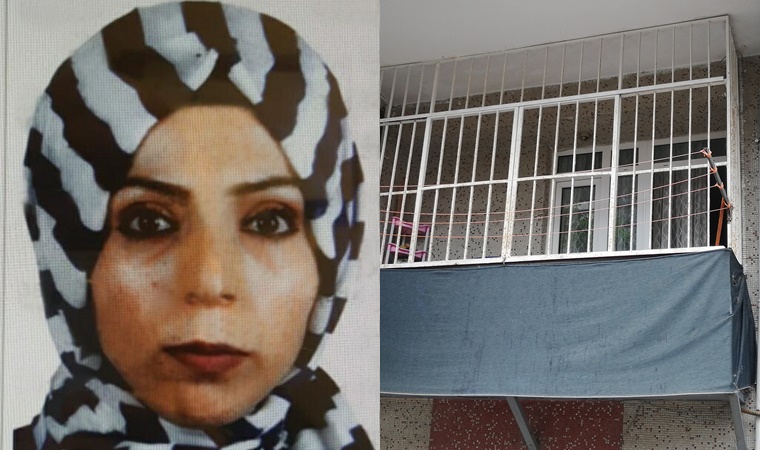 Balkonda çamaşır asarken kafasından vuruldu