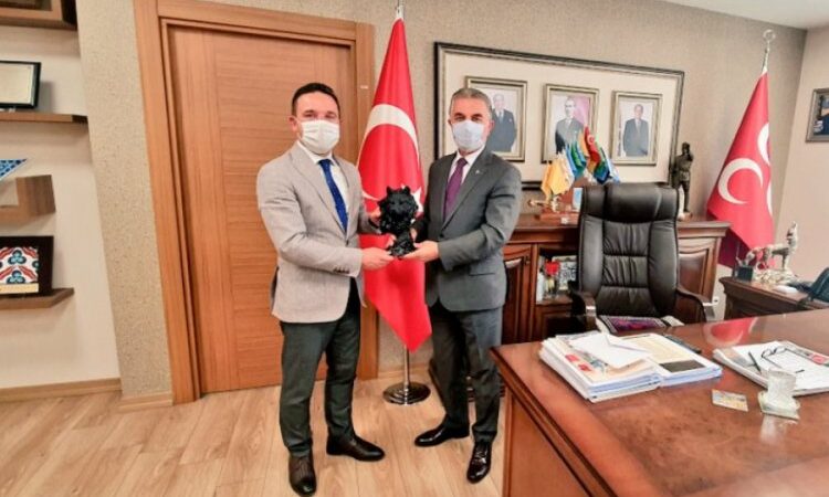 AK Parti Bursa Milletvekili Atilla Ödünç, MHP Genel Sekreteri İsmet