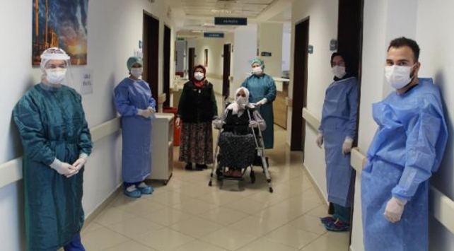 110 yaşında koronayı yendi 110 yaşında koronayı yendi