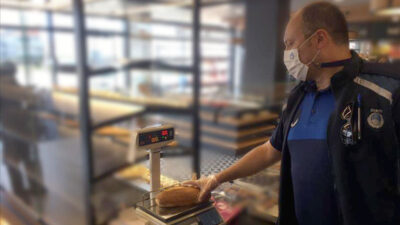 11 ekmek fırınına eksik gramajdan ceza uygulandı