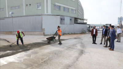 Metal Sanayi beton yol ile gelişiyor