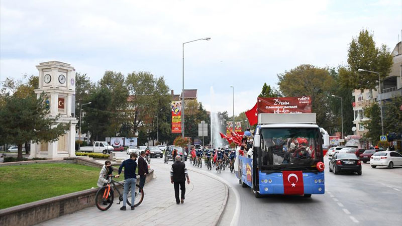 Cumhuriyet coşkusu tüm şehri sardı