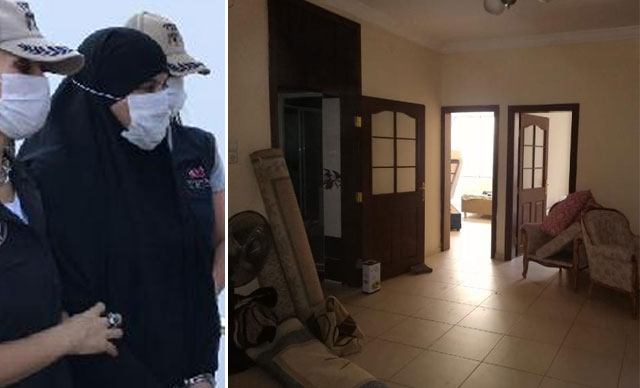 Adana’da yakalanmıştı! DEAŞ’lının evi görüntülendi