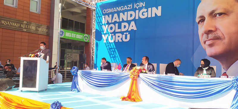 AK Parti Osmangazi kongresinde zorunlu birlik ve beraberlik vurgusu AK Parti Osmangazi kongresinde zorunlu birlik ve beraberlik vurgusu