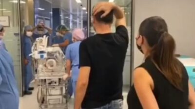 8 aylık kızı 7. kez ameliyata alındı