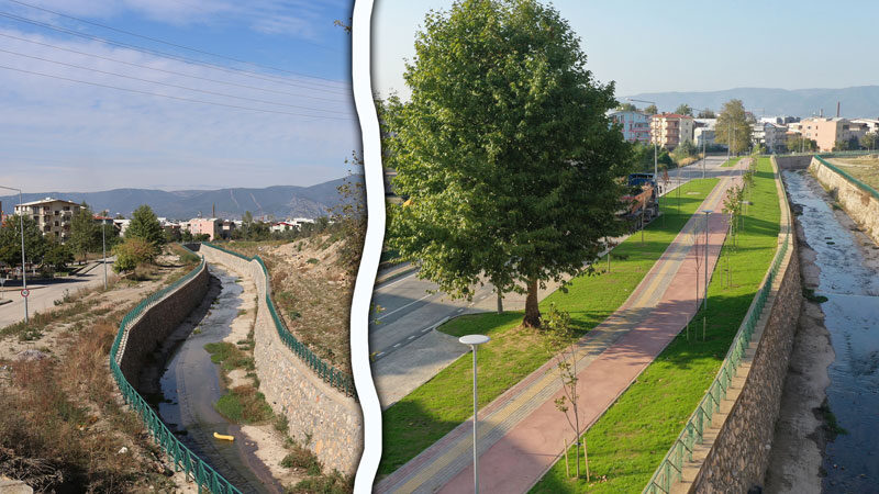 Kestel’in vitrini yenilendi Bursa Büyükşehir Belediyesi, Kestel ilçesinde Ankara yolu üzerinden Vani Mehmet