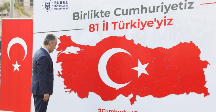 Birlikte cumhuriyetiz, 81 il Türkiye’yiz