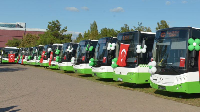 Bursa’da toplu ulaşımda ‘bayrağa saygı’ uygulaması