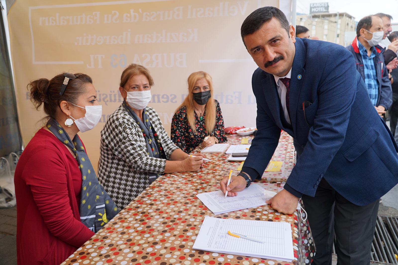 İYİ Parti’den ‘su’ eylemi