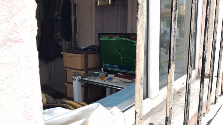 Komşuları televizyonun açık olmasından şüphelendi, ölü bulundu
