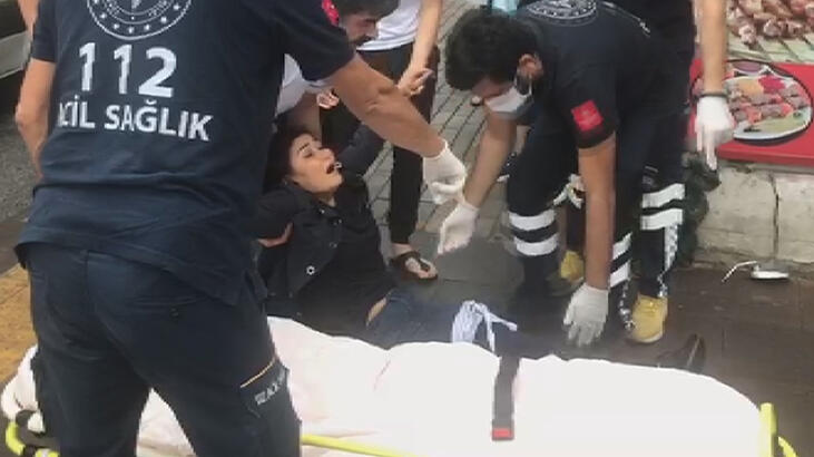 Kahveciye silahlı saldırı! Yoldan geçen kadın da yaralandı