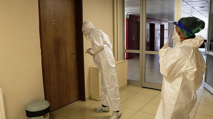 Korona firarisi 62 kişi devlet yurdunda karantinada