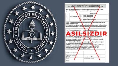 MEB bu belgeyi paylaşarak velileri uyardı!